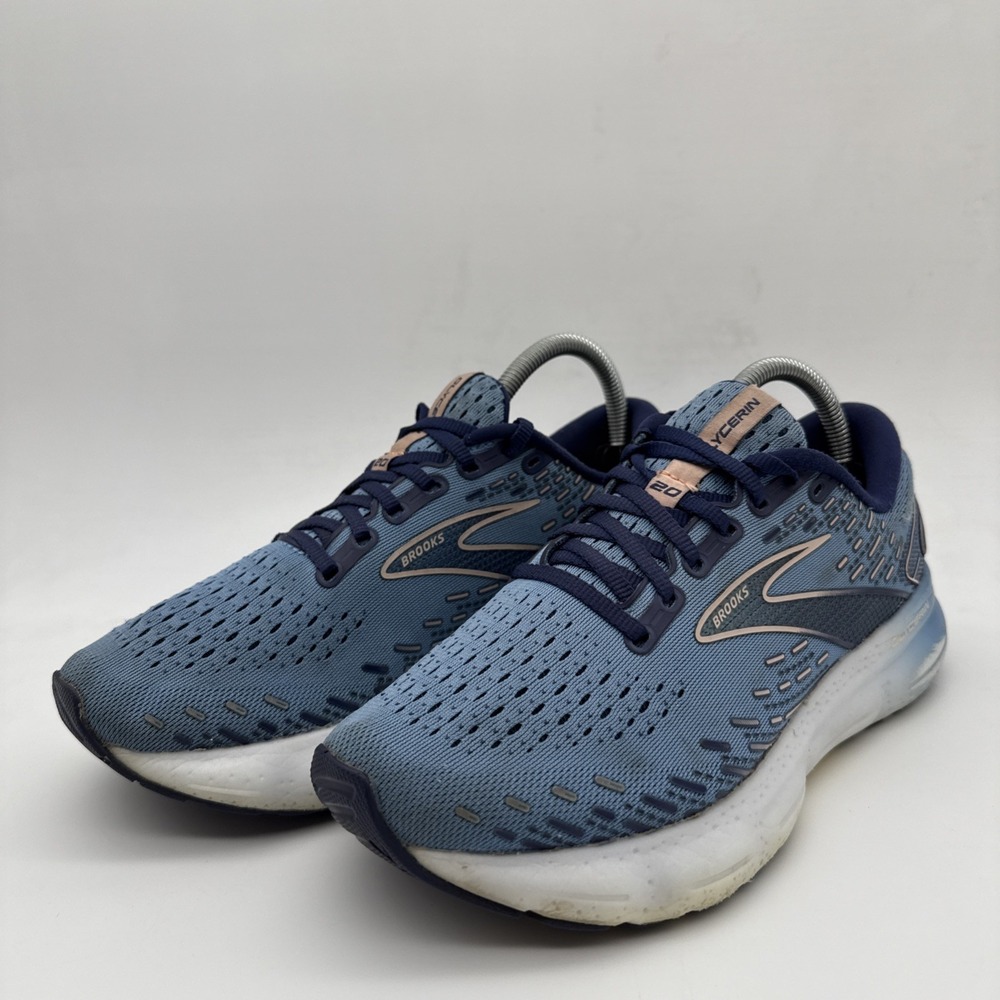 Brooks Glycerin 20 Womens US SZ 9B Blue Running Shoes Sneakers 1203691B478 - Picture 8 of 15